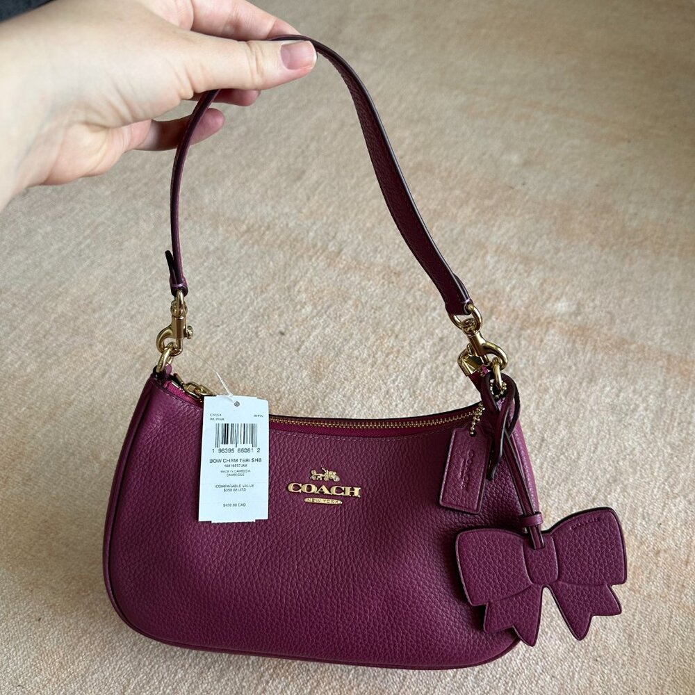 Coach Terri Bow Bag (Pink)